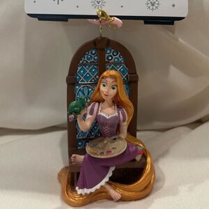 Disney Store Artist Sketchbook Tangled Princess Rapunzel Figurine Ornament NWT